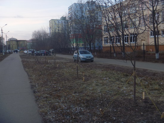 ГАТН, Дмитров, парковка